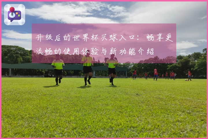 升级后的世界杯买球入口：畅享更流畅的使用体验与新功能介绍