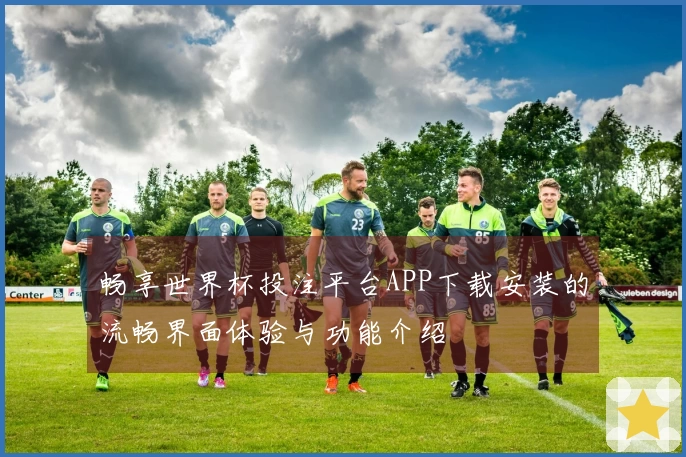 畅享世界杯投注平台APP下载安装的流畅界面体验与功能介绍